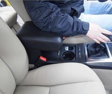 Bracciolo regolabile in lunghezza FREELANDER 2 dal 2013 eco pelle nero landrover