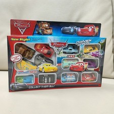 Set giocattolo PVC pressofuso 12 pezzi Pixar Cars Lightning McQueen bambini regalo compleanno divertimento