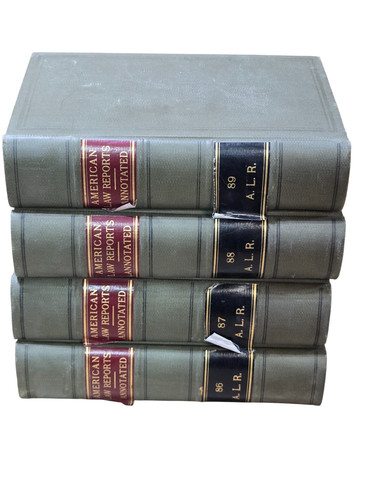 Lot american law reports - american,