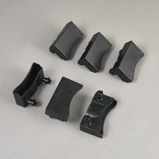 Lot de 6 embouts clips pour