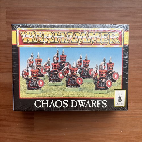 Warhammer chaos dwarf warriors - chaos,