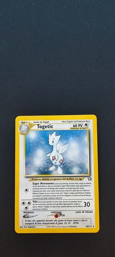 Carta pokemon togetic set neo - pokemon,