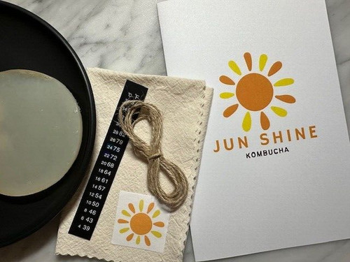 Jun tea scoby honey kombucha - jun,
