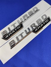 2 Logo biturbo 4Matic 140mm
