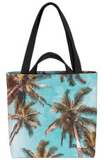 Borsa palme Sunset California Stati Uniti America spiaggia vacanze California palma ba