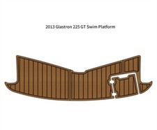 Tappetino pavimento Glastron 225 GT 2013 piattaforma nuoto passo barca schiuma EVA teak ponte