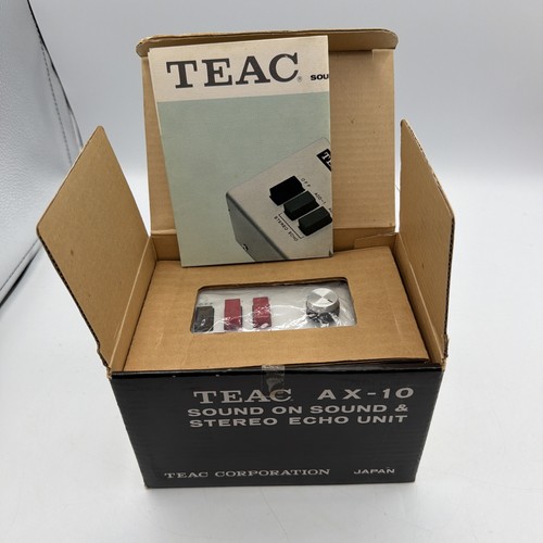 Teac sound - on, &