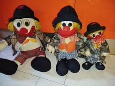 Lotto 3 Pupazzi Peluche