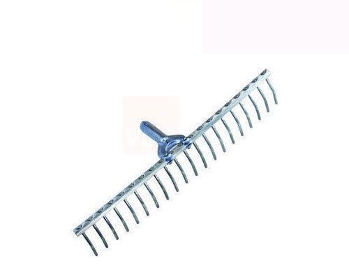 Rastrello denti alluminio - rastrello,