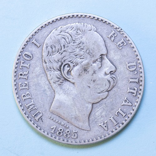 Umberto lire 1885 roma mb - umberto, 2