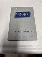Vtg 1951 Versalog Slide Rule