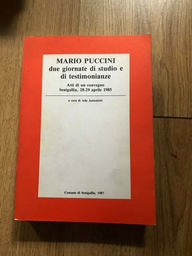 Mario puccini atti - puccini, del