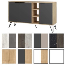 Madia legno iris con ante - in,