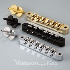 NUOVO Vanson Roller Saddle Bridge per Gibson Les Paul, SG, ES Dot, Gretsch Bigsby®
