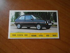 figurina AUTOSTAR n.38-FORD FIESTA XR2 -ed. BAGGIOLI 1982