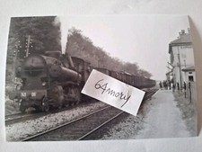 Fotografia Stazione di Santa Vittoria Locomotiva a vapore FS Gr 743.061 