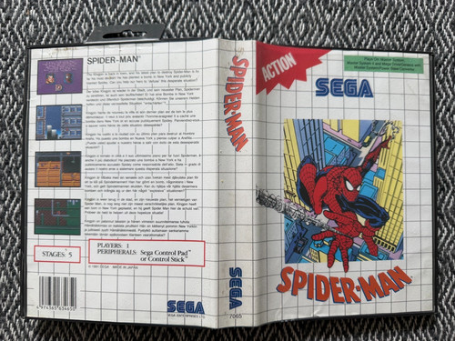 Master system spider man - system, spider-man