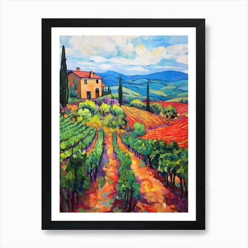 Quadro toscana italia - quadro,