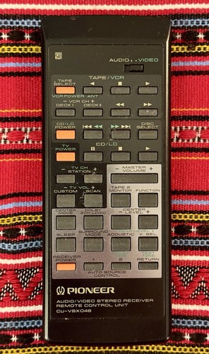 Pioneer vsx046 telecomando - pioneer, cu-vsx046