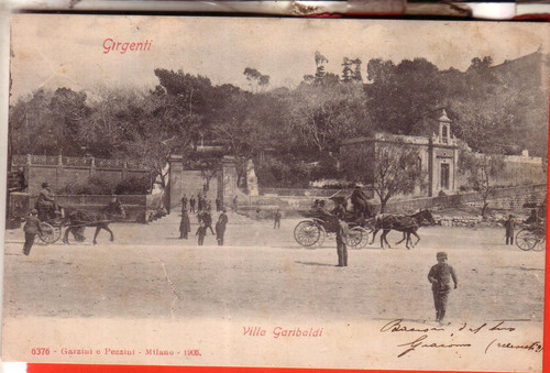 Cartolina girgenti agrigento - cartolina,