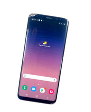 Samsung Galaxy S8 SM-G950 64 GB grigio orchidea sbloccato schermo rotto funziona 898