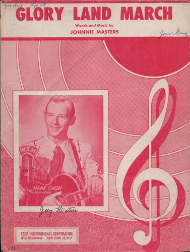 1952 hank snow spartiti - 1952,