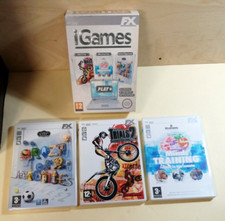 COFANETTO "IGAMES DELUXE" (3 VIDEOGIOCHI DVD-ROM PER PC PORTATILE)- FX -OTTIMI !
