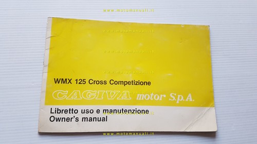 Cagiva wmx 125 cross - cagiva,