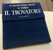 Le Grandi Opere Liriche Verdi IL TROVATORE Fabbri 5 vinili + libretto custodia