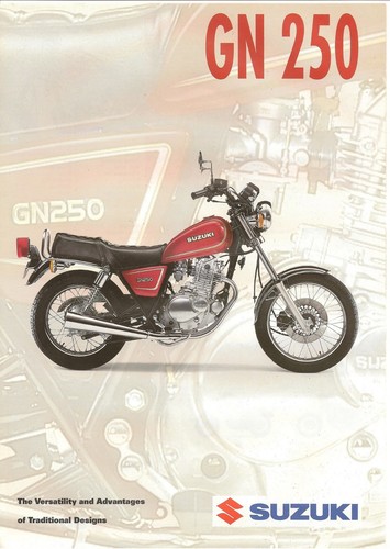 Suzuki gn250 gn250t - gn250t, gb
