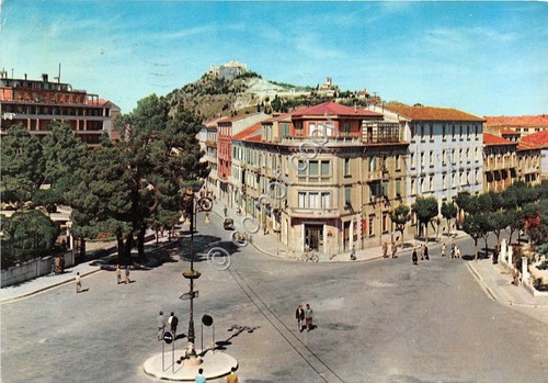 Cartolina campobasso piazza - cartolina,