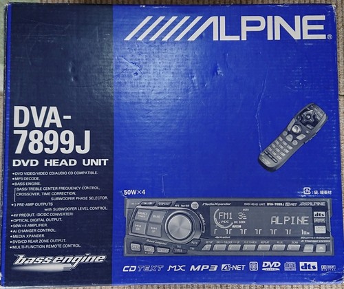 Alpine dva 7899j - lettore, dvd