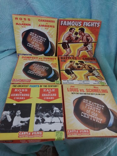 Boxing 8mm lot joe - louis, vs