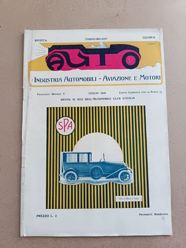 Rivista tecnica auto - auto, italiana