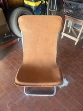 Sedie sala da pranzo vintage In Cuoio