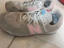 lotto 893b scarpe ginnastica donna NEW BALANCE rosa bianche n.40