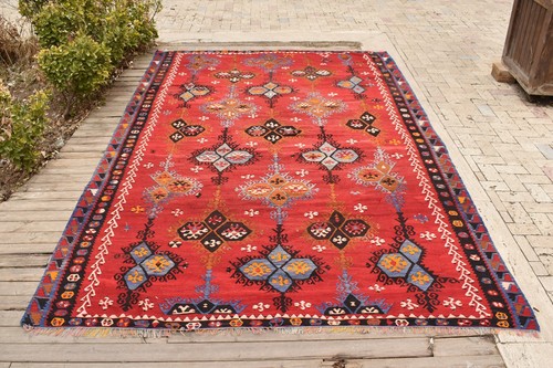Tappeto turco antico x129 - antico, 84''x129"