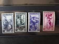 ITALIA 1950 - ITALIA DEL LAVORO Valori in Lire 1 5 20 30 - MLH 