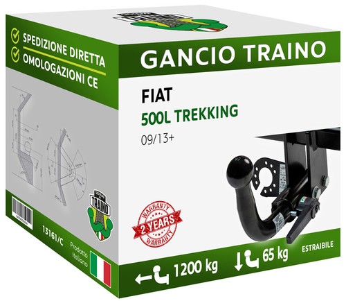 Per fiat 500l trekking - 500l,