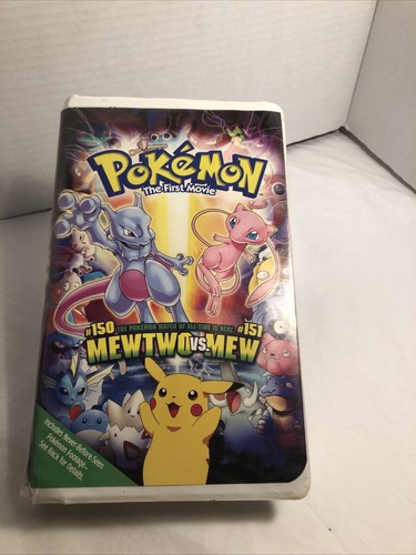 Pokemon the first - movie, vhs