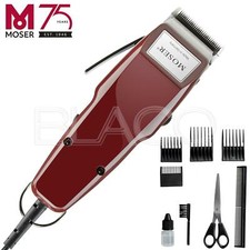 MOSER TOSATRICE 1400 KIT SILVER PROFESSIONAL CON PETTININI E ACCESSORI