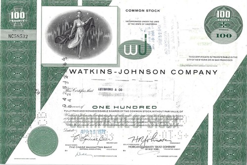 Watkins johnson company - watkins-johnson,