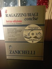 Dizionario Inglese Italiano-italiano Inglese Edizione Zanichelli 2001
