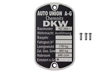 Targa per DKW NZ 350-1 con