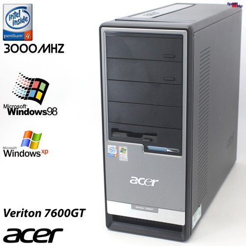 Acer veriton 7600gt pentium - 7600gt, 4