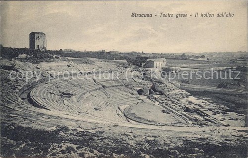 Siracusa teatro greco - siracusa,