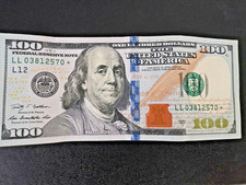 1 Banconota da 100 US$ vera, Serie 2009 A + Star Note - Dollari Americani