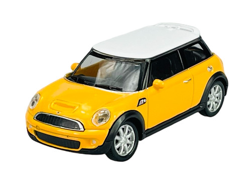 Welly mini cooper giallo - cooper,