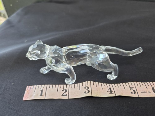 Statuina leopardo cristallo
