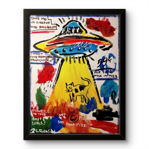 Quadro tela aleph arte - quadro,